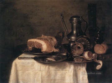  life Oil Painting - Still Life 1649 Willem Claeszoon Heda